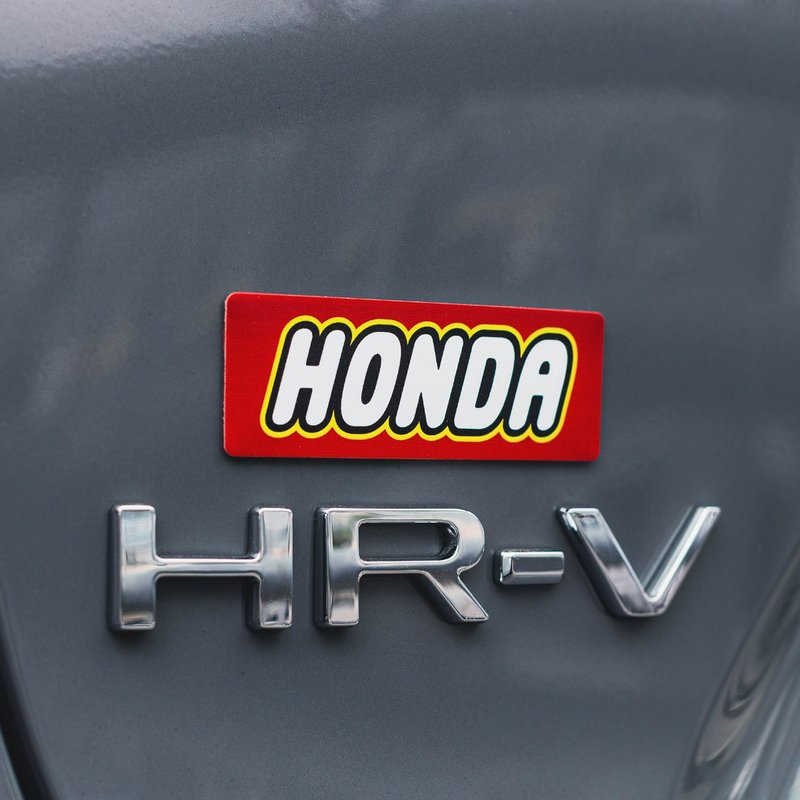 HONDA/TOY/鋁牌飾貼 SunBrother孫氏兄弟 - 貼紙 - 鋁合金 紅色