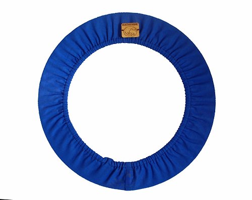 Woodandcat 十字繡 Cross stitch hoop Grime guard with name embroidery cross stitch kit 刺绣 blue