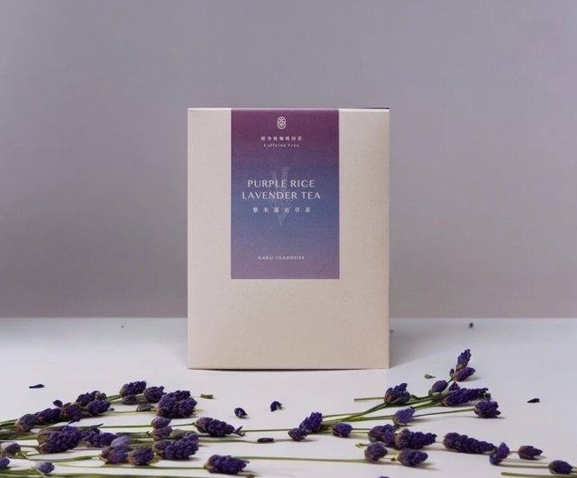 古禾拾茶茶葉専門店 │紫米とラベンダーティー 三角ティーバッグ