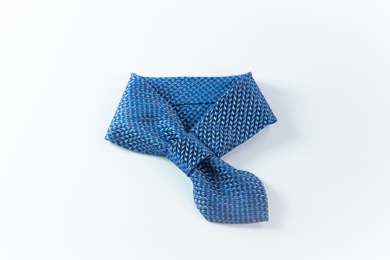 aileron tie - Ties & Tie Clips - Silk Blue