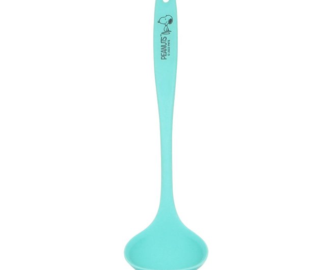 13 inch Silicone Soup Ladle for Kitchen, Cooking | U-Taste Aqua Sky