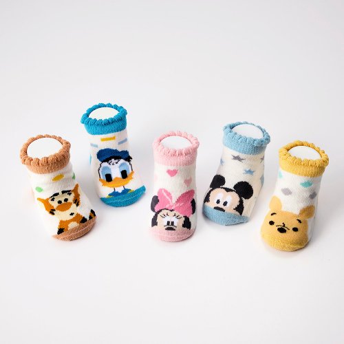 Baby City 娃娃城 【Baby City娃娃城】迪士尼造型嬰兒襪(多款任選)