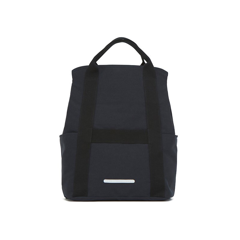 RAWROW - Wandering Series - Casual Backpack (Back/Handy) - Ink Black - RBP295BK - Backpacks - Cotton & Hemp Black
