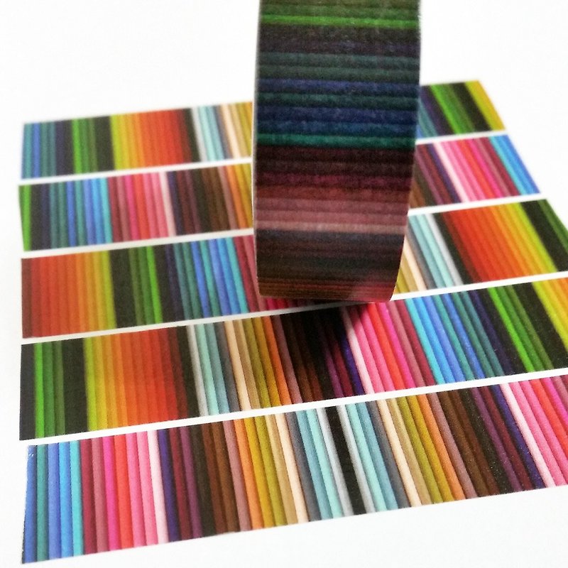 紙テープの色の鉛筆を調剤 - マスキングテープ - 紙 