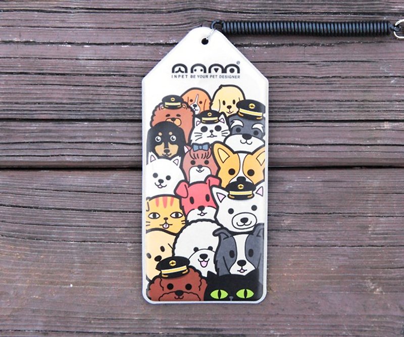 INPET exclusive - cute card sets. (Luggage elevator. MRT ticket) - Luggage Tags - Plastic 