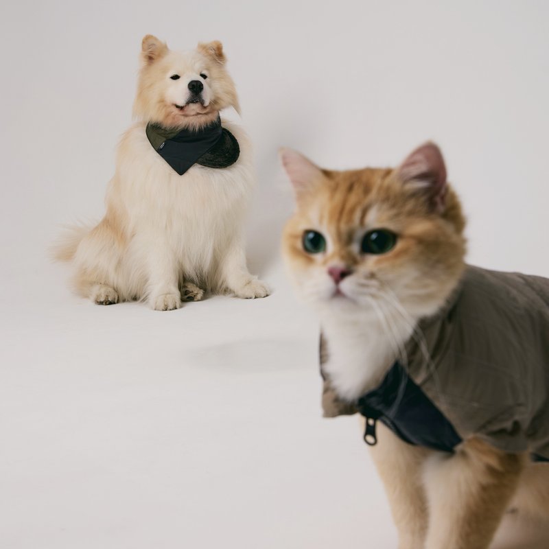 URBAN GEOM ACC 防潑水寵物領巾 - 寵物衣服 - 其他材質 