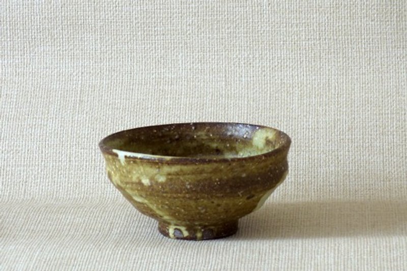 萌黄釉鉢 - 碗 - 陶 