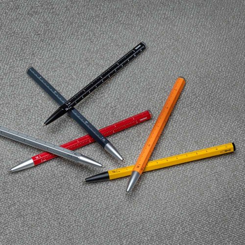 TROIKA 【畢業禮物】TROIKA 德國比例尺多功能筆(紅)