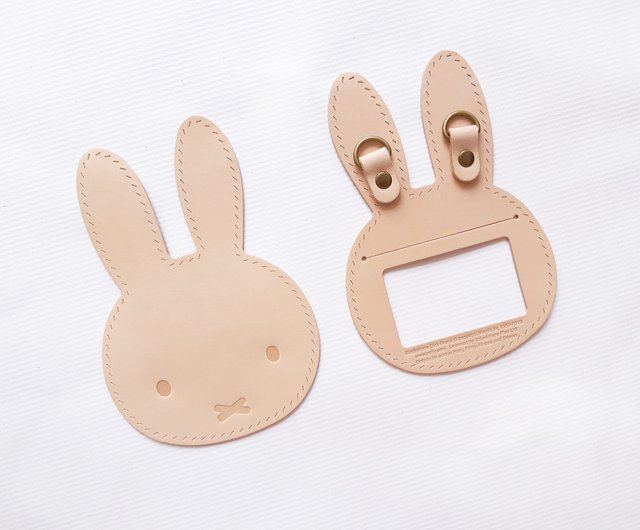 Pinkoi Miffy カードホルダー Diyキット ベージュ ブラウン ブラック ショップ Leatherism 革細工 Pinkoi