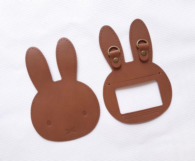 Pinkoi Miffy カードホルダー Diyキット ベージュ ブラウン ブラック ショップ Leatherism 革細工 Pinkoi