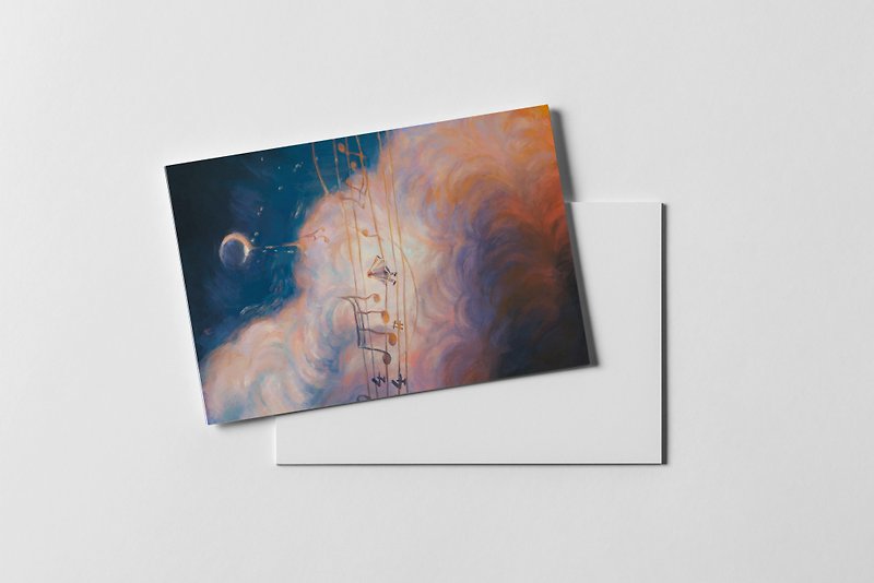 Roaming Series Postcards Out of Tune - การ์ด/โปสการ์ด - กระดาษ ขาว