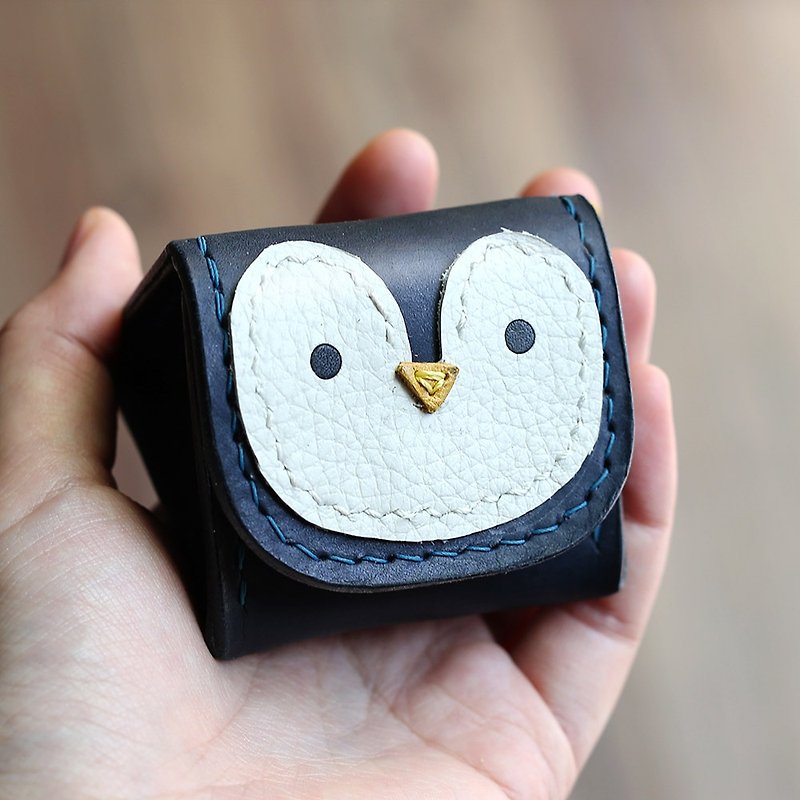 Rice ball penguin animal three-dimensional coin purse