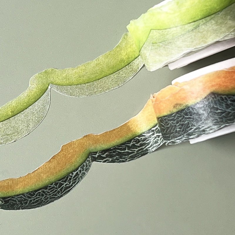 Melon - 紙膠帶/和紙/PET - 紙 