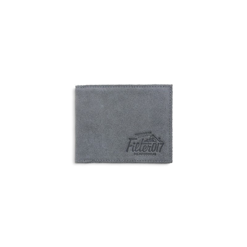 Filter017 Outdoor Logo Suede Wallet (2017) / 麂皮短夾 - 銀包 - 真皮 