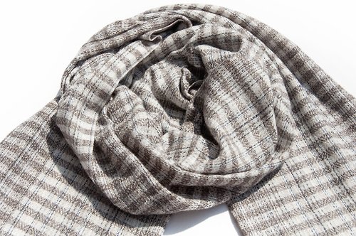 omhandmade 喀什米爾Cashmere 針織圍巾 純羊毛圍巾 手織圍巾 編織圍巾-芬蘭
