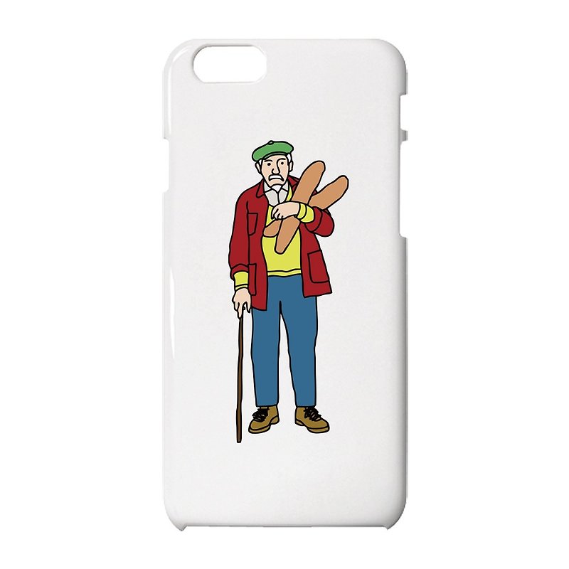 Old man #1 iPhone保護殼 - 手機殼/手機套 - 塑膠 白色