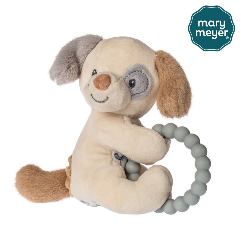 快速到貨【MaryMeyer】柔軟手搖鈴-調皮狗 - 寶寶/兒童玩具/玩偶 - 其他材質 卡其色