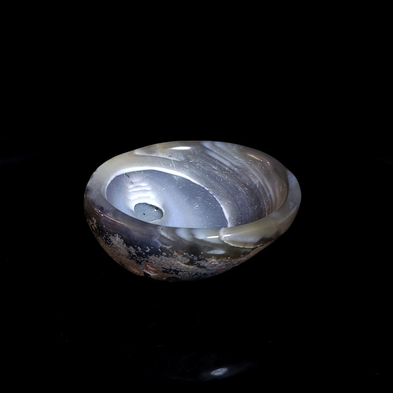 【瑪瑙碗】 - 138 - 其他 - 水晶 黑色