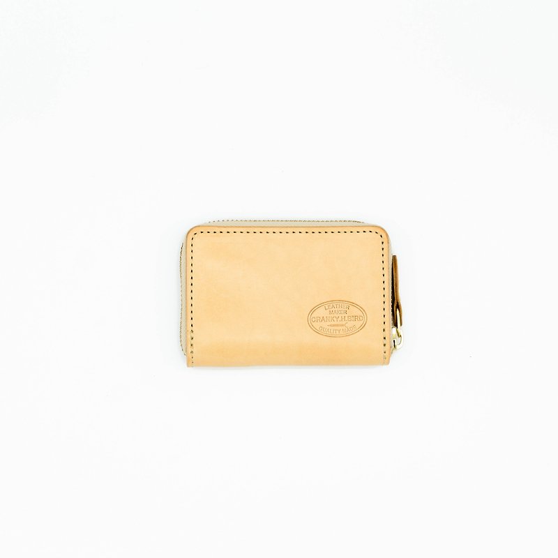 mini wallet GRAND MULTI(Tan) multi case card coin Made in JAPAN - Wallets - Genuine Leather Khaki