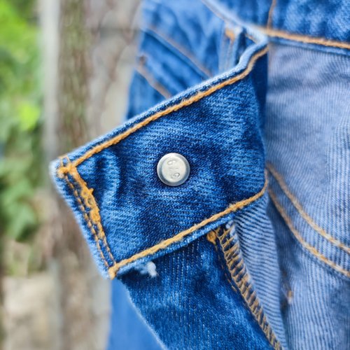 パンツ Levi's Denim pants vintage 90s MADE USA Vintage 90s Levi's 597 Jeans Irregular Denim Pants Retro