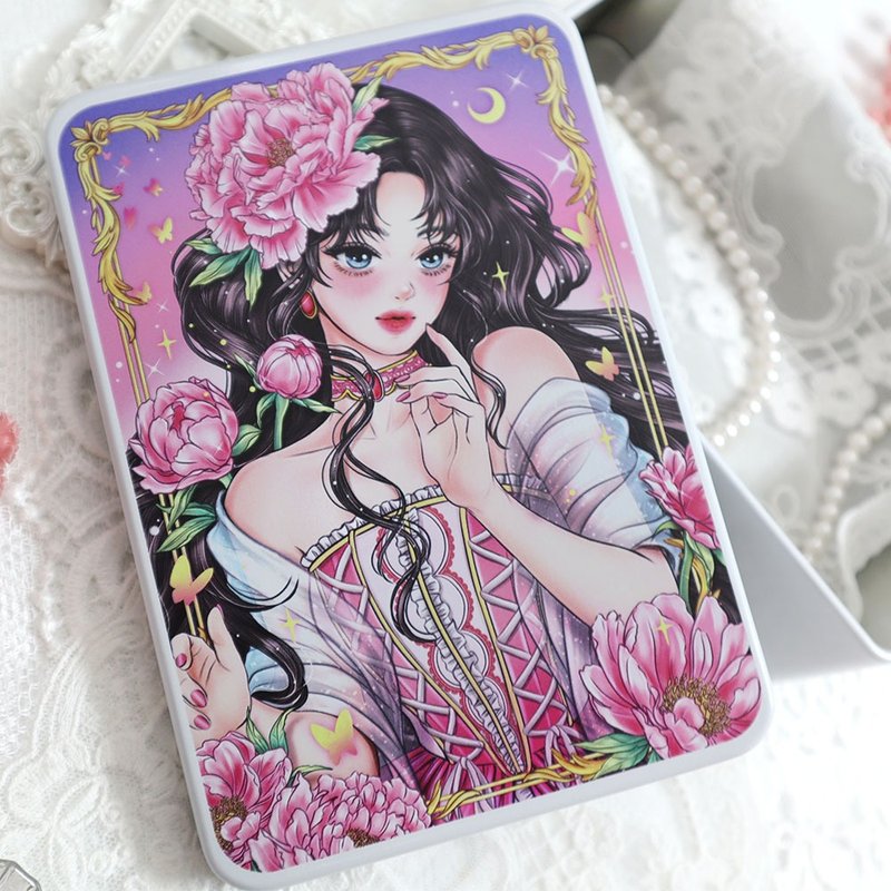 romance fantasy (2 Design) Tin case(L) - 貼紙 - 其他金屬 
