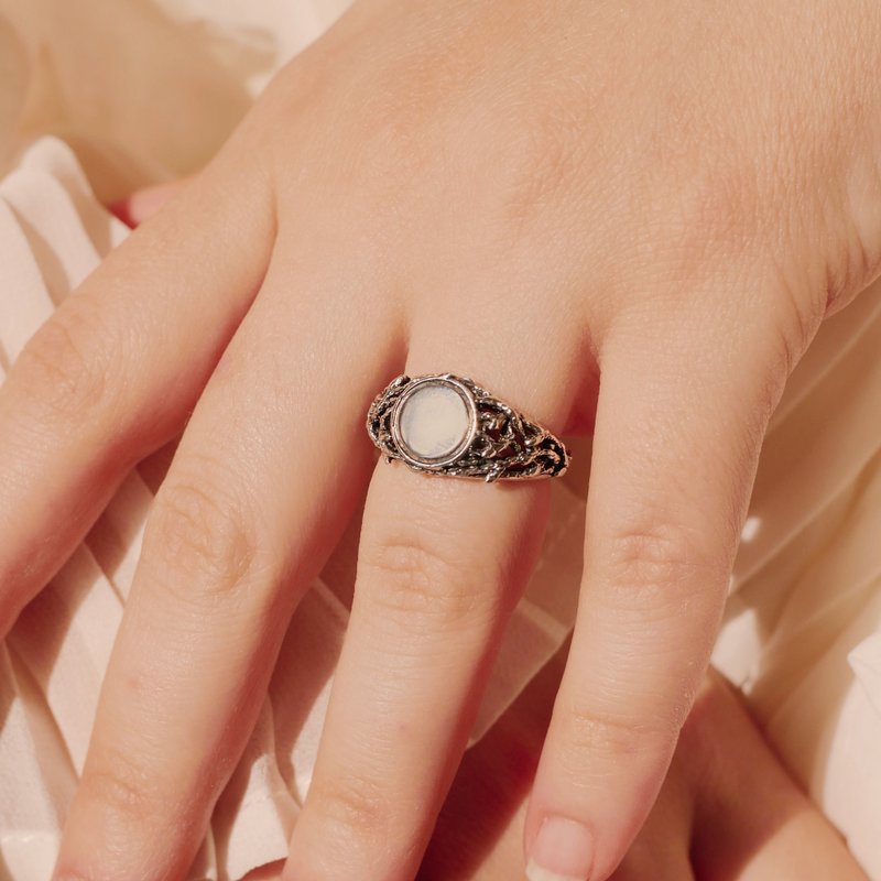 Sigent ring - Hope & Conscience collection. Sterling silver ring - แหวนทั่วไป - เงินแท้ สีเงิน