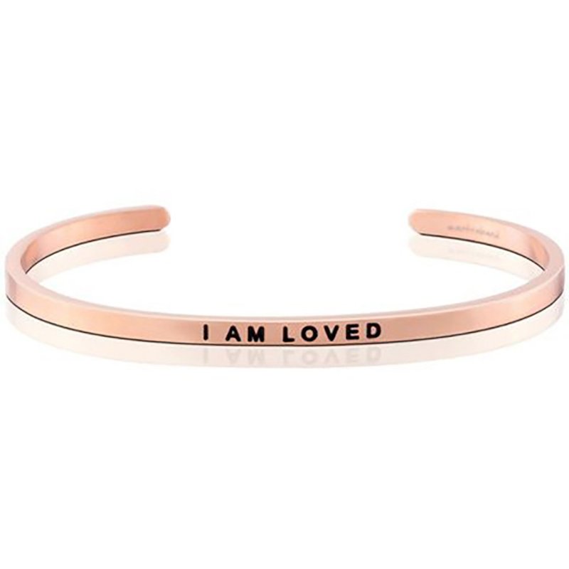 Mantraband -  I am loved 備受寵愛 - Bracelets - Other Metals Multicolor