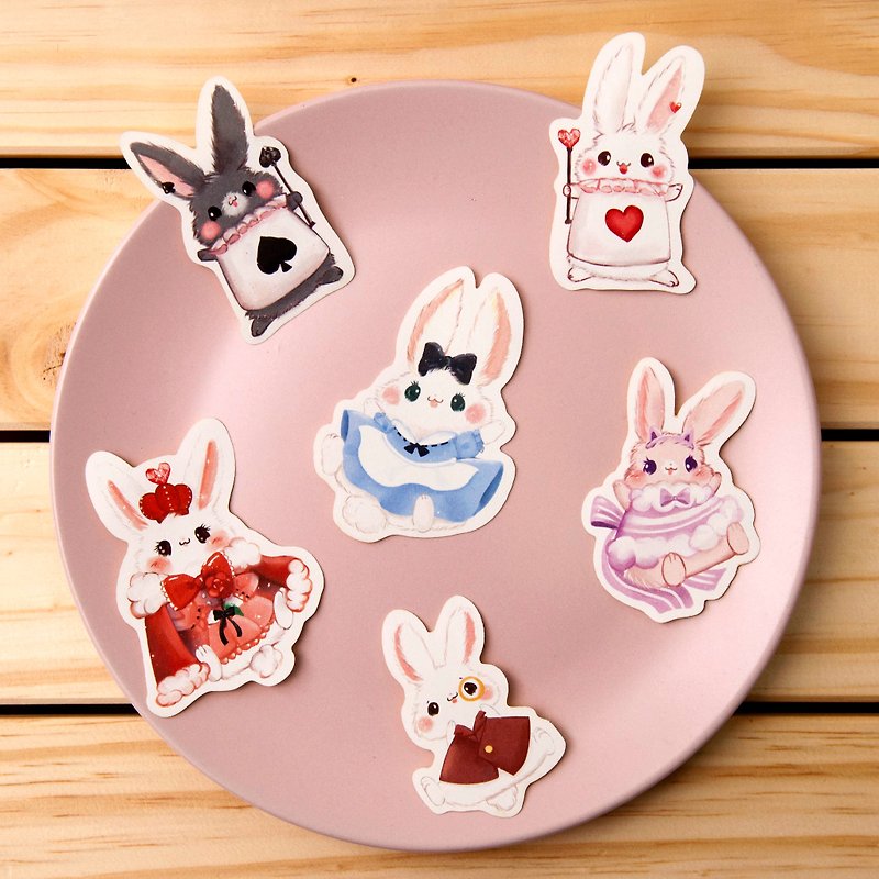Alice Bunny Sticker pack - Stickers - Paper 