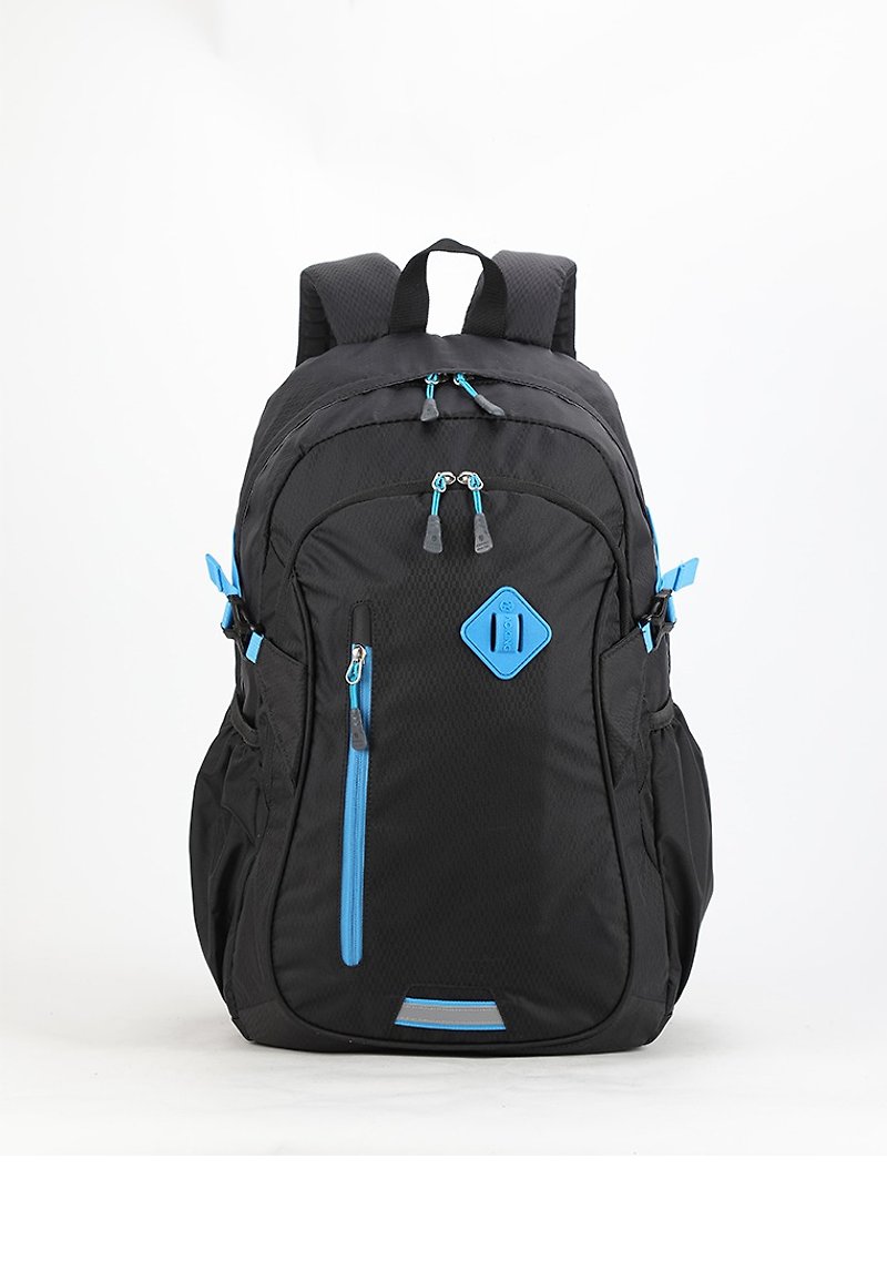 Aoking Upgraded Ergonomic Backpack Lightweight Massage Shoulder Backpack - Backpacks - Waterproof Material Black
