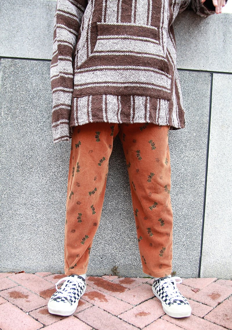 Back to Green:: Full version of corduroy pants //vintage// - Women's Pants - Other Materials 
