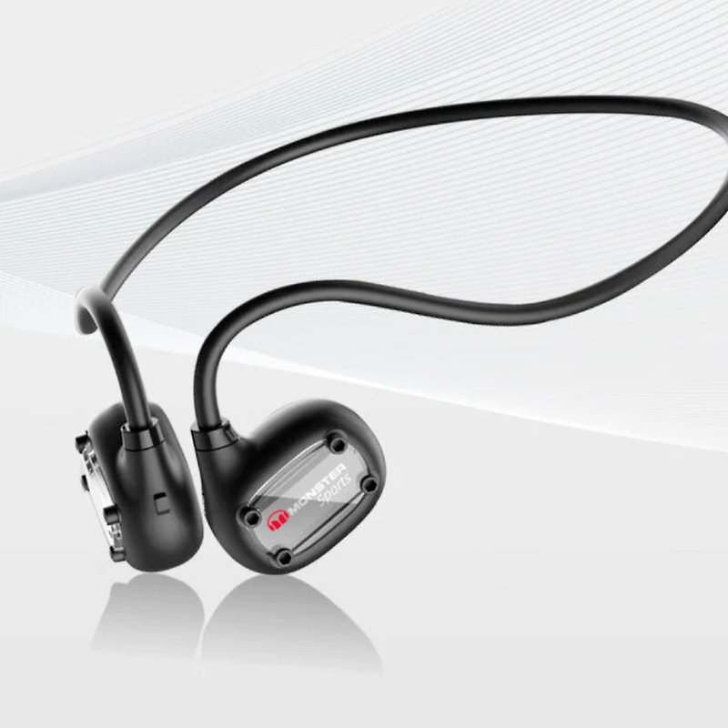 Monster Open Ear Lite 空氣傳導藍芽運動耳機 - 耳機/藍牙耳機 - 其他金屬 黑色