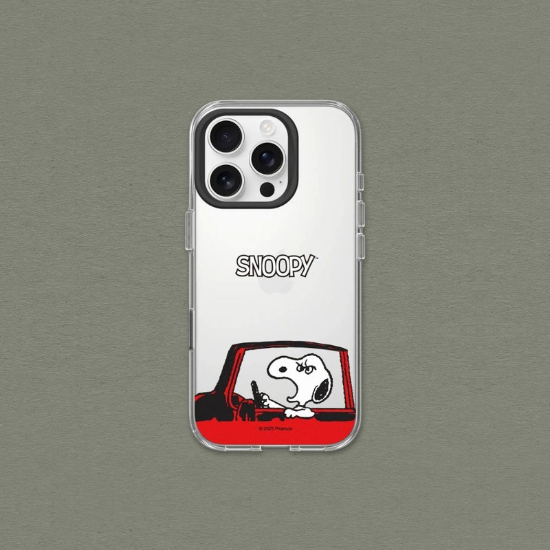 Clear透明防摔手機殼∣Snoopy史努比/路怒症 for iPhone - 手機殼/手機套 - 塑膠 透明