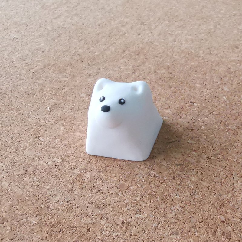 Keycap Samoyed - 電腦配件 - 其他材質 