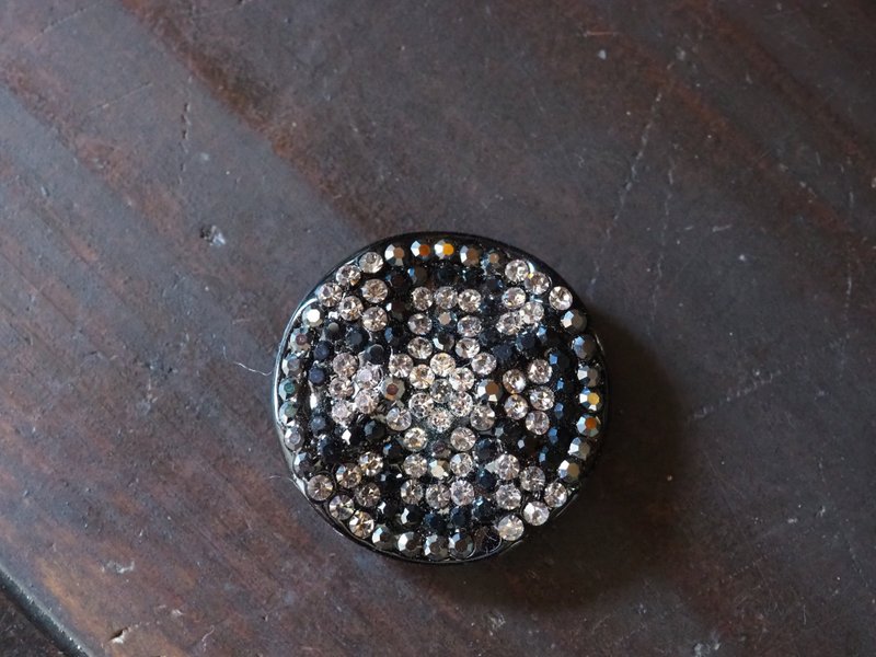 裏穴 30mm ボタン1個 - 其他 - 其他材質 黑色