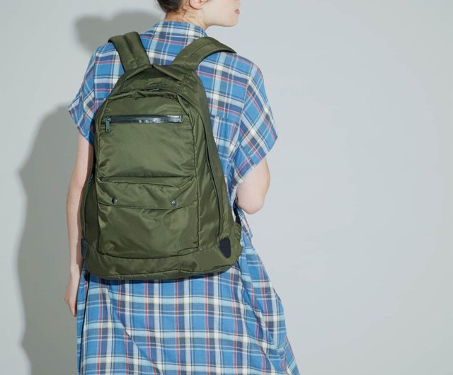 F/CE Recycled TWILL Type A City Backpack Olive Green - Shop F/CE