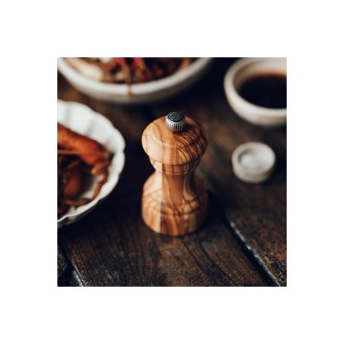 歐鄉生活 Enchanté La Vie 【法國製造】Peugeot Bistro 小酒館Olive橄欖木鹽/胡椒磨坊 10cm