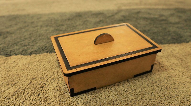 手作りのタロット木箱（シンプルバージョン）（カスタムサイズ） - 収納用品 - 木製 ブラウン
