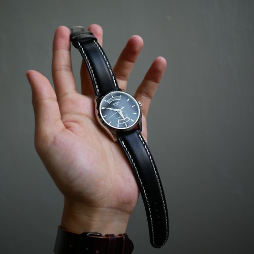 Shao Leather 手工皮件 立體款 皮革錶帶 錶帶訂製 手工錶帶 rolex omega panerai