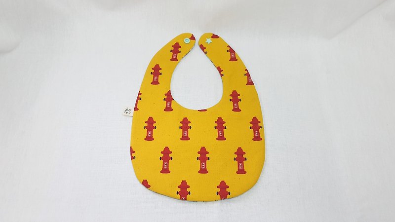 Fire hydrant rice ball pocket/baby bib/ saliva towel - Bibs - Cotton & Hemp Multicolor
