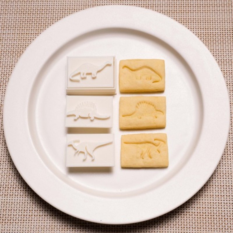 Dinosaur gamma set (cookie cutter / cookie type) - เครื่องครัว - ไม้ 