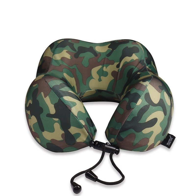 Murmur pressure neck pillow / camouflage green NP016 - Neck & Travel Pillows - Polyester Green