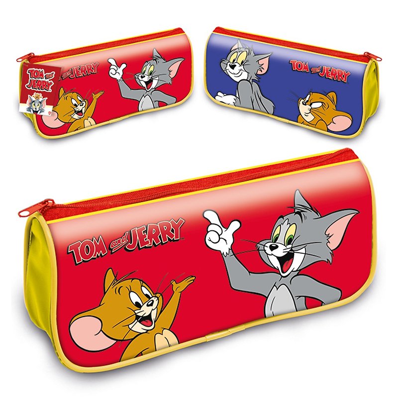 【湯姆貓與傑利鼠】Tom and Jerry - 進口鉛筆袋/化妝袋 - 筆盒/筆袋 - 其他材質 多色