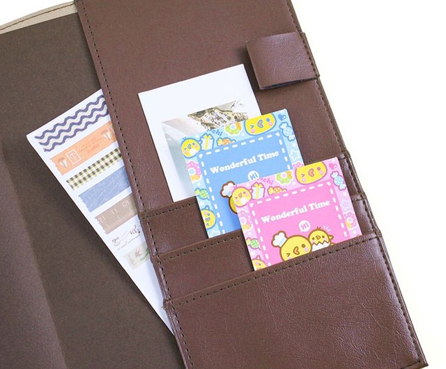 訳あり品】レザーパッチワーク手帳カバー