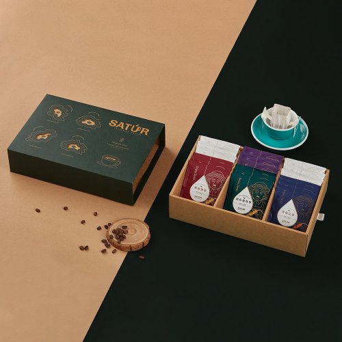 Satur Specialty Coffee 薩圖爾精品咖啡 【SATUR】農神之禮 盎然韻綠 - 濾掛組/一般款