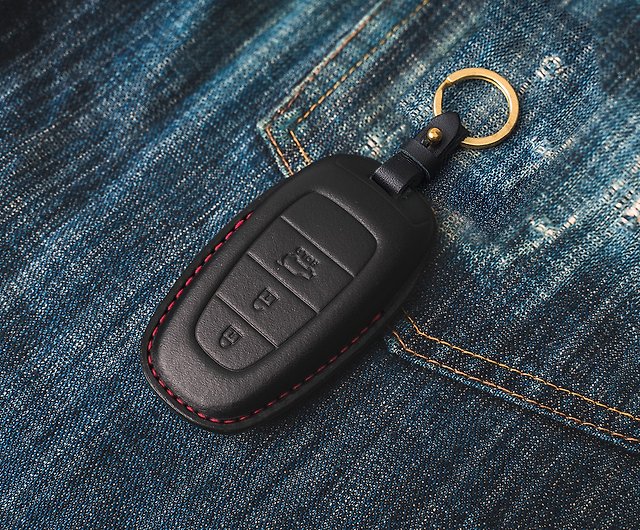 Hyundai [3] IONIQ 5/6 Key Fob Cover - Premium Leather Keyless