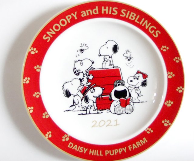 送料無料・特別価格】SNOOPY 記念イヤープレートシリーズ - ショップ