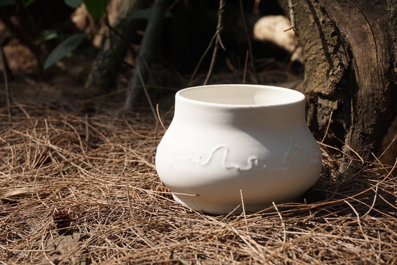 no.2224 none'I 盆器 - 花瓶/花器 - 陶 