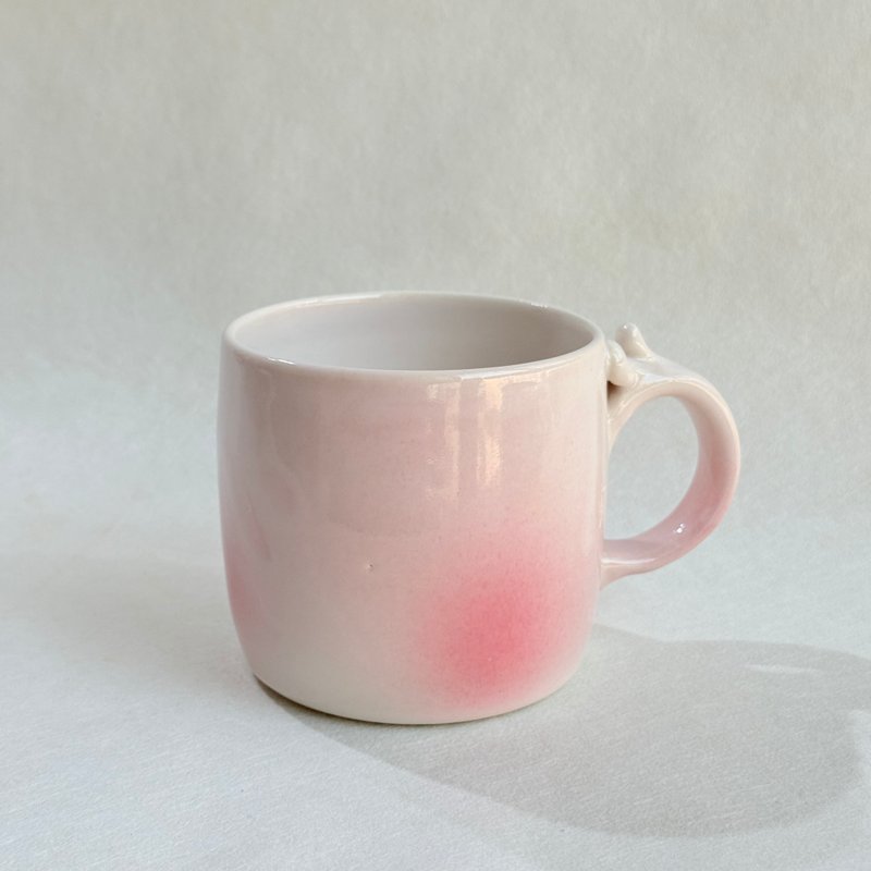 Ceramic mug cup - Cups - Porcelain Pink