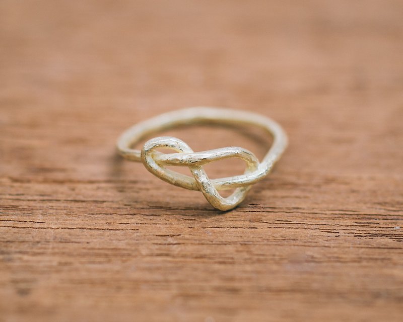 Enmusubi ring - 18K ring - Japanese knot - thin ring - Symbolic ring - General Rings - Other Metals Gold