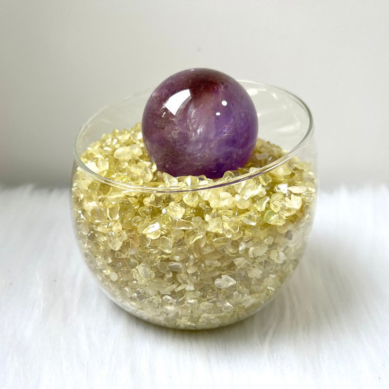 中紫晶球風水陣 | 水晶 | 水晶陣 | 水晶擺件 - 擺飾/家飾品 - 水晶 紫色